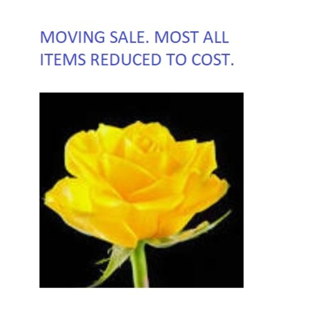 MOVING SALE